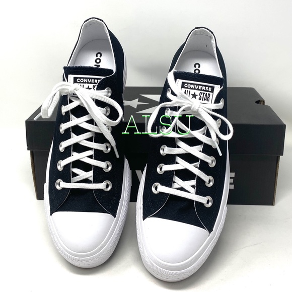 Converse Ctas Lift Black University Red Platform W - Picture 4 of 10